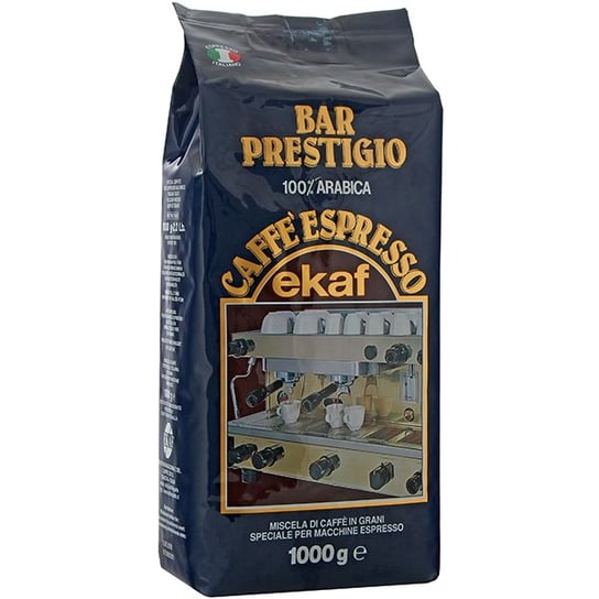 Włoska kawa ziarnista, import EKAF Espresso Bar Prestigio, 1 kg Ekaf