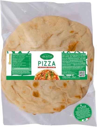 Włoska Pizza wstępnie podgotowana, 12 spodów 180 g. Inna marka