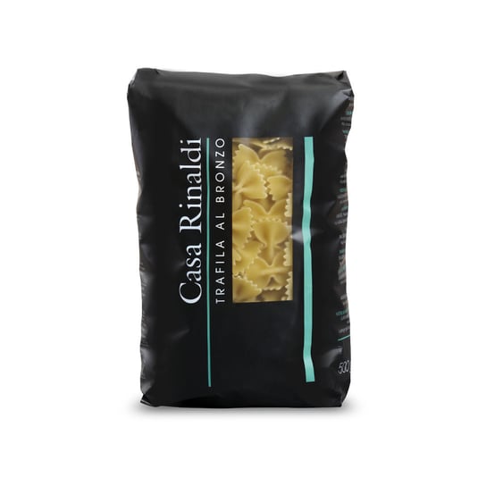 Włoski Makaron Farfalle n° 505 | 100% Semolina Durum "Farfalle n° 505 | Trafila al Bronzo" 500g Casa Rinaldi Inny producent