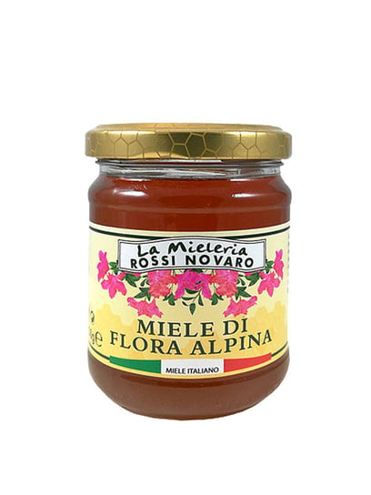 Włoski miód z kwiatów alpejskich, 250 g / La Mieleria Rossi Novaro Inna marka