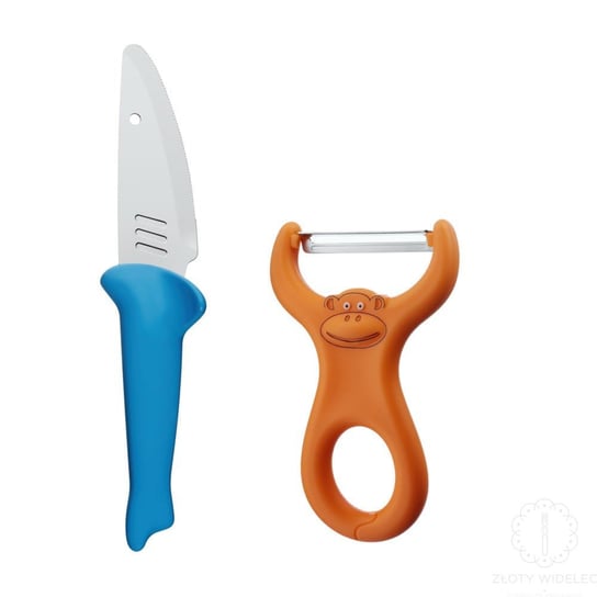 WMF - zestaw nóż i obieraczka do warzyw dla dziecka. WMF