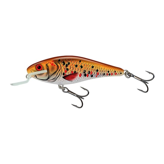 Wobler Salmo Executor Shallow Runner holographic golden black QEX102 Salmo