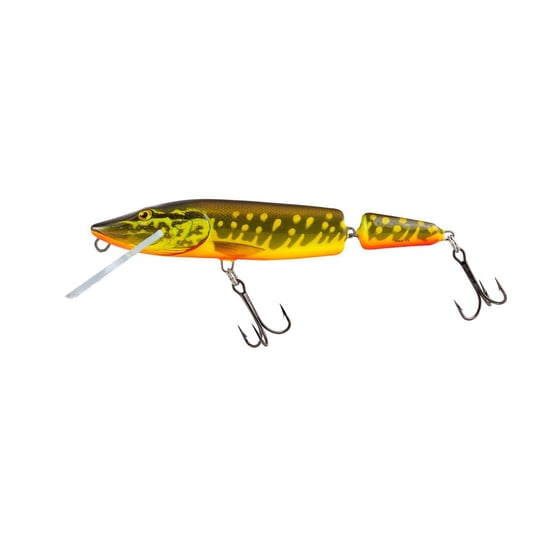 Wobler Salmo Pike Jointed FL hot pike QPE003 11 CM Salmo