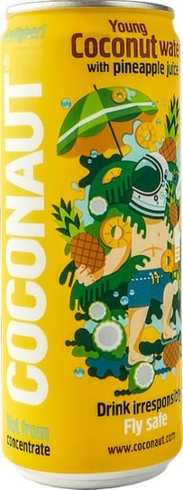 Woda Kokosowa Z Sokiem Ananasowym 320Ml - Coconaut Coconaut