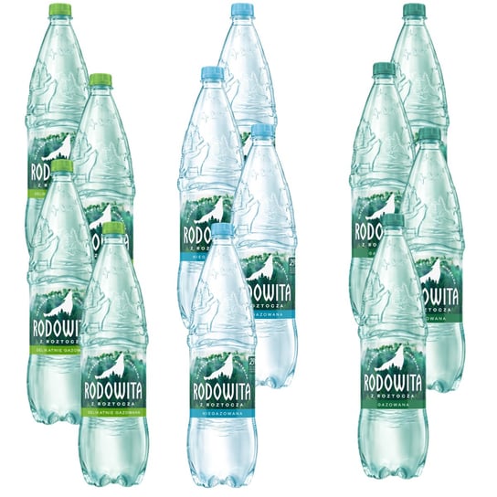 Woda mineralna RODOWITA z Roztocza MIX 12x 1,5 l Inna marka