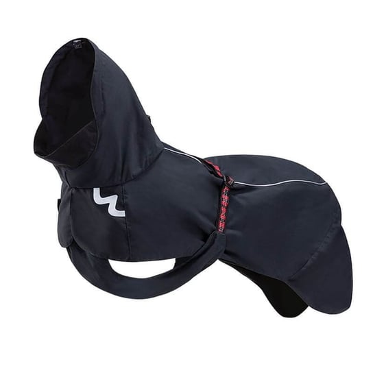 Wodoodporna derka płaszcz dla psa Winhyepet Extreme czarna 25 cm Winhyepet