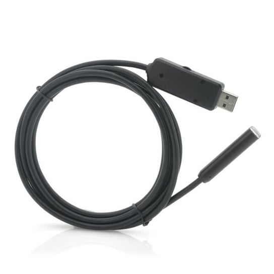 Wodoodporna kamera endoskopowa USB 2m 4 LED - SHOPINNOV - rozdzielczość wideo 640x480 - IP67 Inna marka