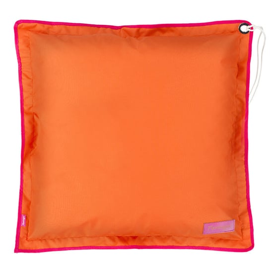 Wodoodporna Poduszka Plażowa Orange 60X60 Flamingos