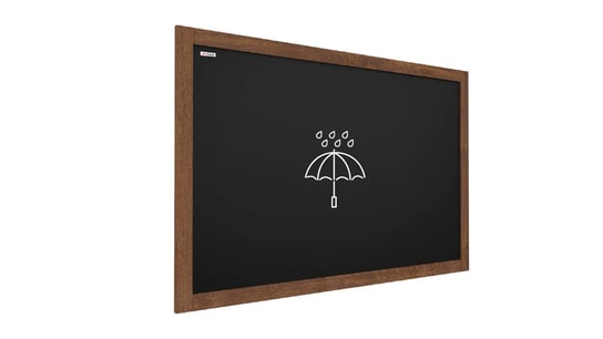 WODOODPORNA tablica czarna kredowa 100x80cm +kreda Allboards