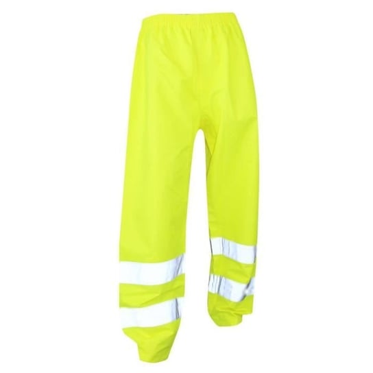 Wodoodporne spodnie wierzchnie o wysokiej widoczności LMA Secours – Fluo Yellow Inny producent (majster PL)