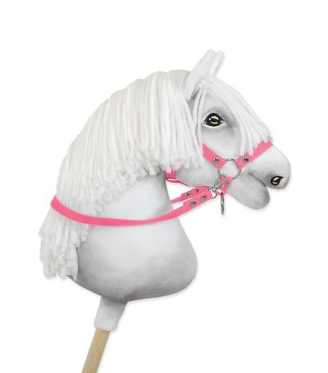 Wodze dla konia Hobby Horse – różowe Super Hobby Horse