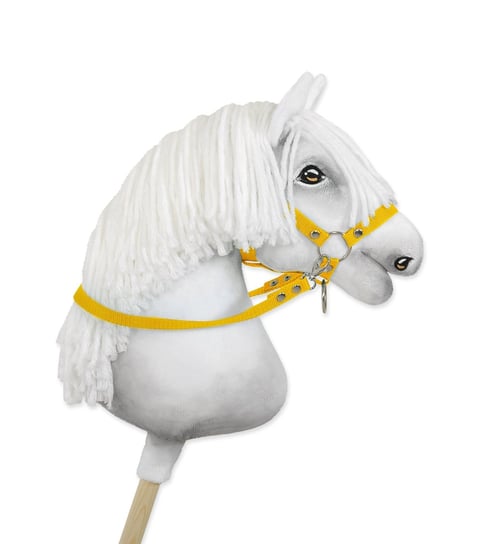 Wodze dla konia Hobby Horse – żółte Super Hobby Horse