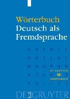 Wörterbuch Deutsch als Fremdsprache Gruyter Walter Gmbh, Gruyter