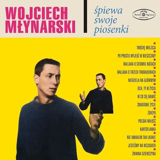 Wojciech Młynarski śpiewa swoje piosenki, płyta winylowa Młynarski Wojciech