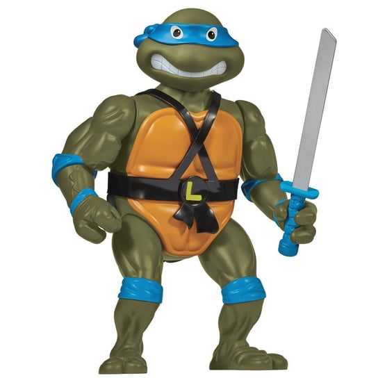Wojownicze Żółwie Ninja oryginalna figurka Leonardo 30 cm wyjątkowa zabawka dla dzieci 4+ Playmates Toys