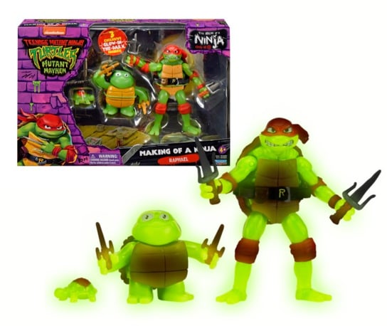 Wojownicze Żółwie Ninja Zestaw Figurka Raphael Evolution 3Pak Inna marka