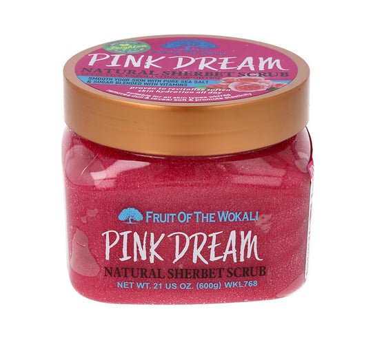 Wokali, Peeling Do Ciała, #pink Dream, Różany, 600g Wokali