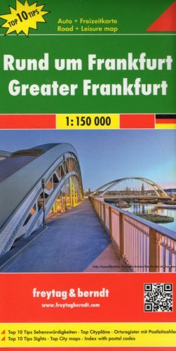 Wokół Frankfurtu. Mapa 1:150 000 Opracowanie zbiorowe