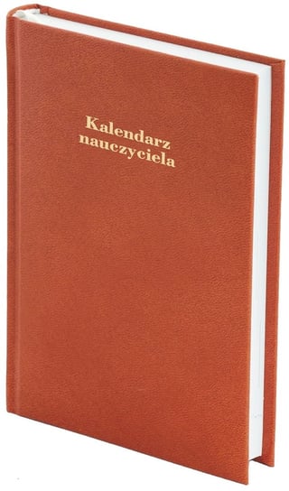 Wokół Nas Wydawnictwo, kalendarz nauczyciela, format A5, Albit, pomarańczowy Wokół Nas Wydawnictwo