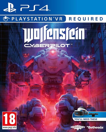 Wolfenstein Cyberpilot VR PL/ENG, PS4 Bethesda