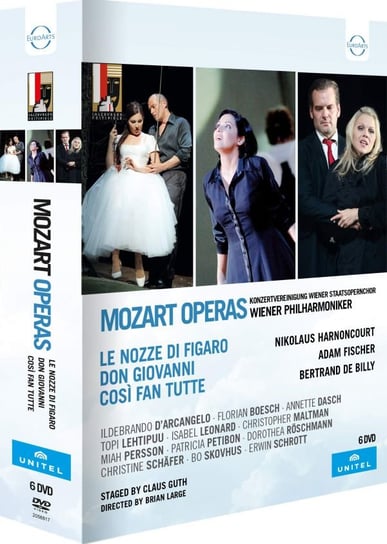 Wolfgang Amadeus Mozart (1756-1791): Die "Da Ponte-Opern" (Salzburger Festspiele) Various Directors