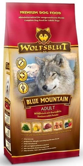 Wolfsblut Dog Blue Mountain dziczyzna i owoce leśne 12,5kg Wolfsblut