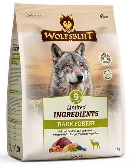 Wolfsblut Dog Limited Ingredients Dark Forest dziczyzna i bataty 1kg Balto