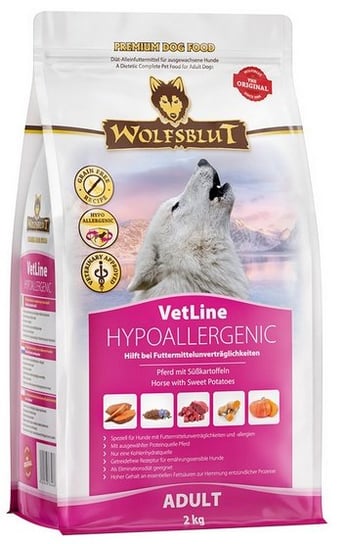 Wolfsblut Dog VetLine Hypoallergenic 2kg Wolfsblut