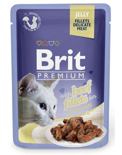 Wołowina w galaretce Brit Premium Cat, 85 g Brit