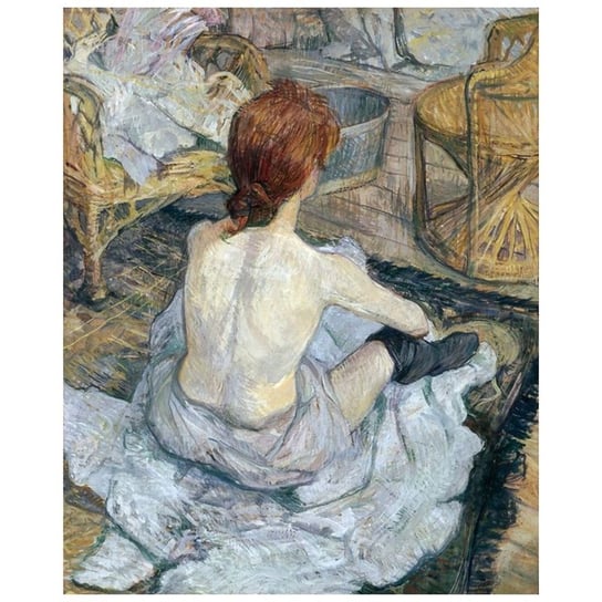 Woman At Her Toilet - Toulouse-Lautrec 60x75 Legendarte