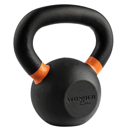 Wonder Core Kettlebell z powłoką, 6 kg, czarno-pomarańczowy Wonder Core