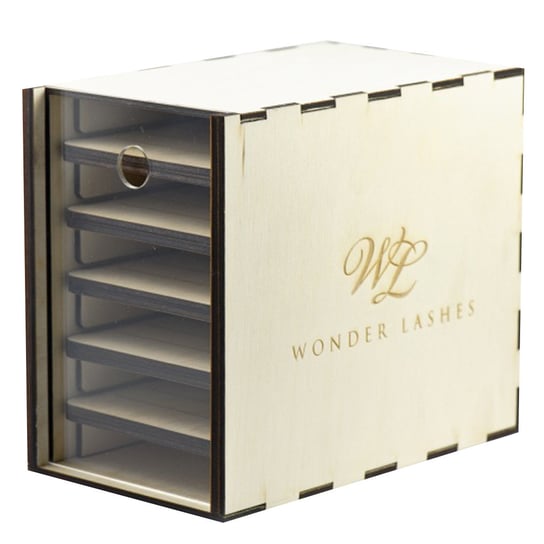 Wonder Lashes, Lash box drewniany mały Wonder Lashes