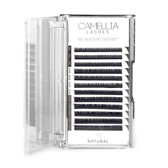 Wonder Lashes, Rzęsy Camellia Lashes Natural 0,07,B Wonder Lashes