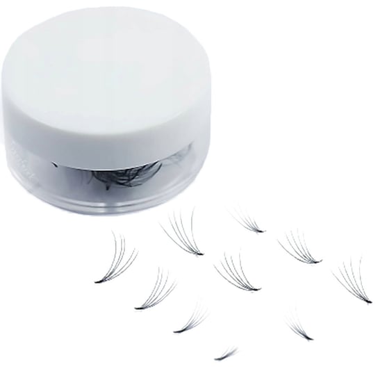 Wonder Lashes, Rzęsy Volume Fans 5D Sypane, C, 11 mm Wonder Lashes