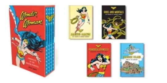 Wonder Woman: Chronicles of the Amazon Princess: (4 hardcover, illustrated books) Steve Korte