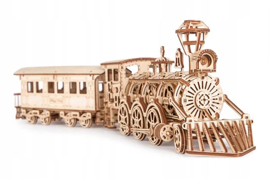 Wood Trick Lokomotywa Locomotive R17 Drewniane Puzzle 3D Wood Trick