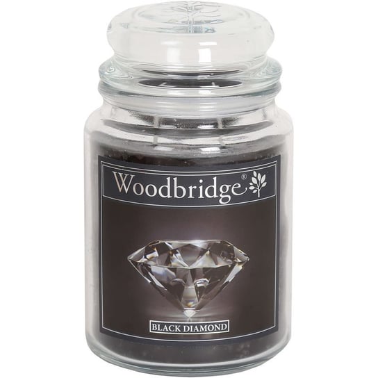 Woodbridge świeca zapachowa w słoju duża 2 knoty 565 g - Black Diamond Woodbridge Candle