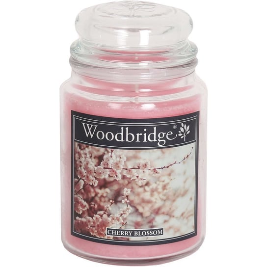 Woodbridge świeca zapachowa w słoju duża 2 knoty 565 g - Cherry Blossom Woodbridge Candle