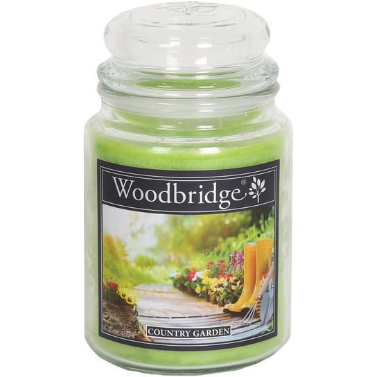 Woodbridge świeca zapachowa w słoju duża 2 knoty 565 g - Country Garden Woodbridge Candle