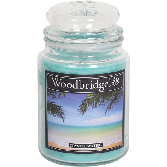 Woodbridge świeca zapachowa w słoju duża 2 knoty 565 g - Crystal Waters Woodbridge Candle
