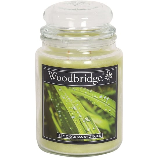 Woodbridge świeca zapachowa w słoju duża 2 knoty 565 g - Lemongrass & Ginger Woodbridge Candle