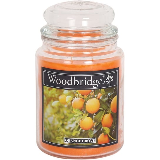 Woodbridge świeca zapachowa w słoju duża 2 knoty 565 g - Orange Grove Woodbridge Candle