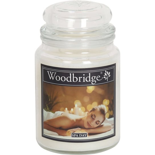 Woodbridge świeca zapachowa w słoju duża 2 knoty 565 g - Spa Day Woodbridge Candle