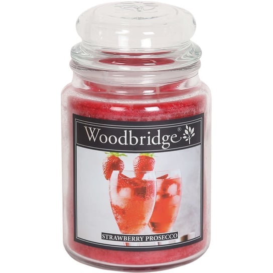 Woodbridge świeca zapachowa w słoju duża 2 knoty 565 g - Strawberry Prosecco Woodbridge Candle