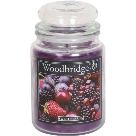 Woodbridge świeca zapachowa w słoju duża 2 knoty 565 g - Sweet Berries Woodbridge Candle