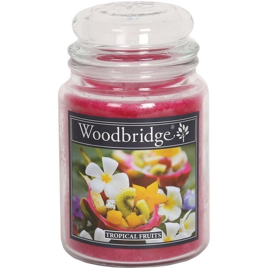 Woodbridge świeca zapachowa w słoju duża 2 knoty 565 g - Tropical Fruits Woodbridge Candle