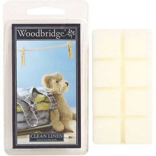 Woodbridge wosk zapachowy kostki 68 g - Clean Linen Woodbridge Candles