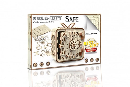 Wooden.City, puzzle 3D Sejf Wooden.City
