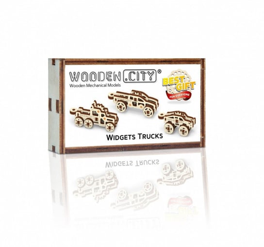 Wooden.City, puzzle 3D Widgets Ciężarówki Wooden.City