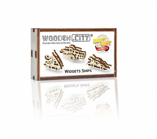 Wooden.City, puzzle 3D Widgets Statki Wooden.City